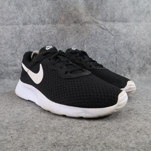 Nike Shoes Womens 9 Athletic Trainers Tanjun Sneakers Black White Casual Active